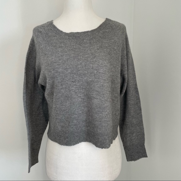 Vince cashmere cropped sweater - Picture 1 of 4